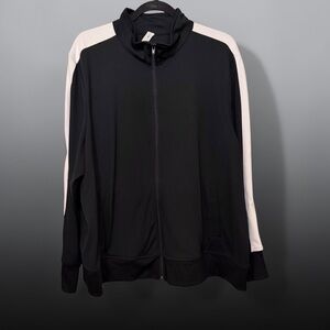 Black & White Women’s Zip-Front Jacket